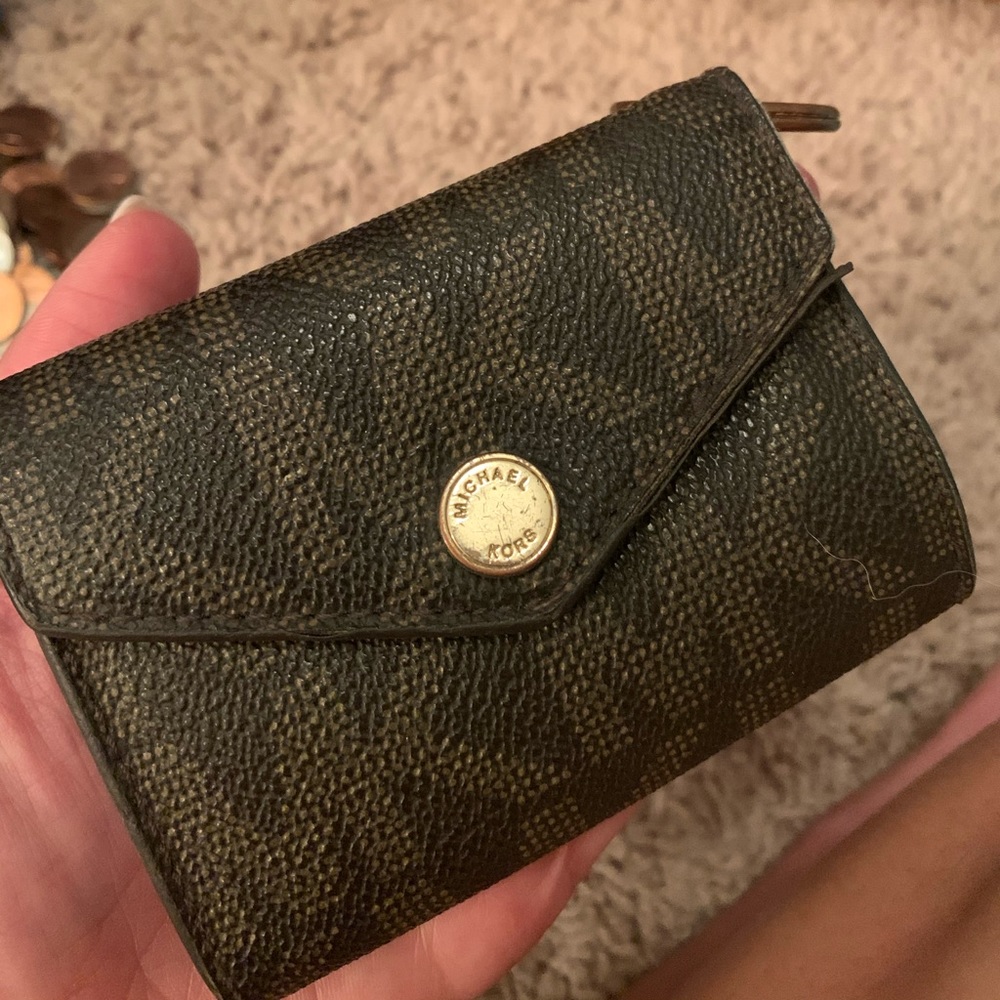Michael Kors key chain wallet